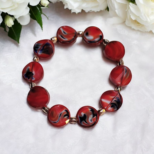 Red stone bracelet